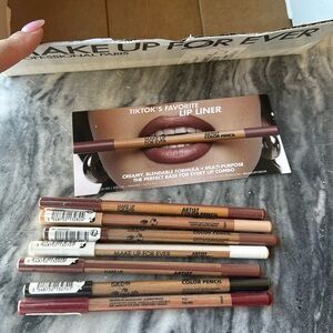 7 Makeup Forever Liners, neutral shades